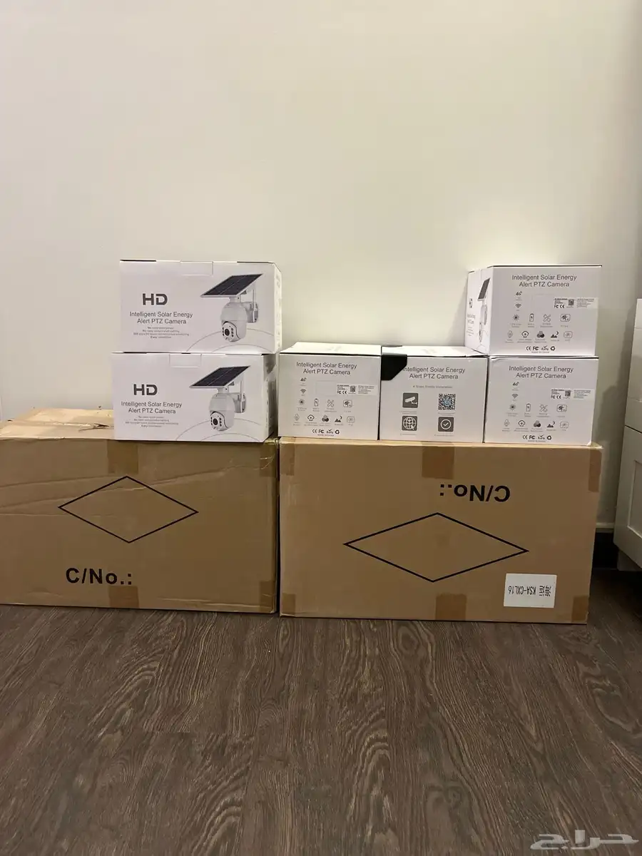 كاميرات مراقبة بالطاقة الشمسيه وشريحه 4G 1