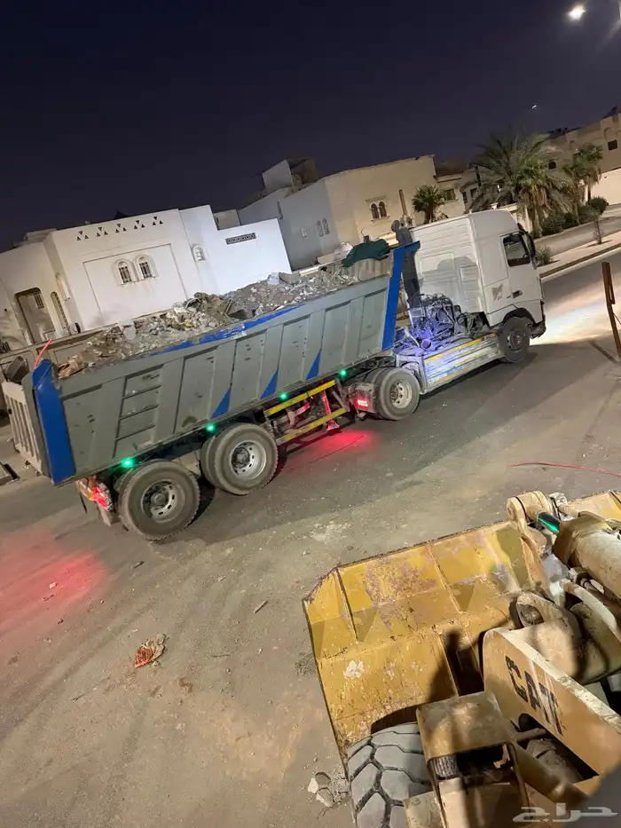 ترحيل مخلفات دفان ناتج حفرطرق مواد بنا وغيرها للمقاولات 3