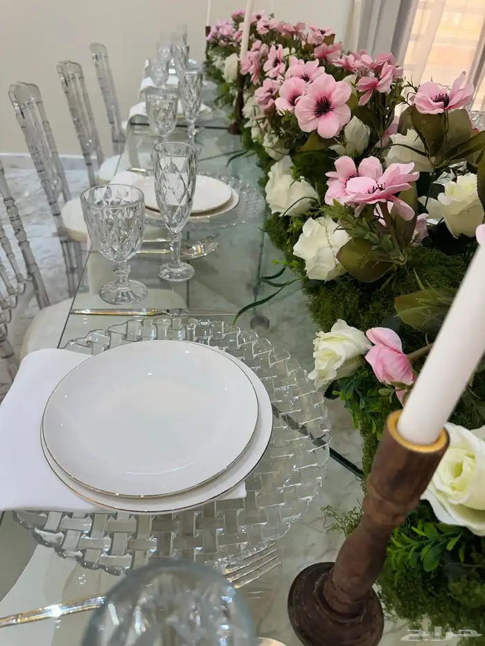 تنسيق طاولات أكل 1