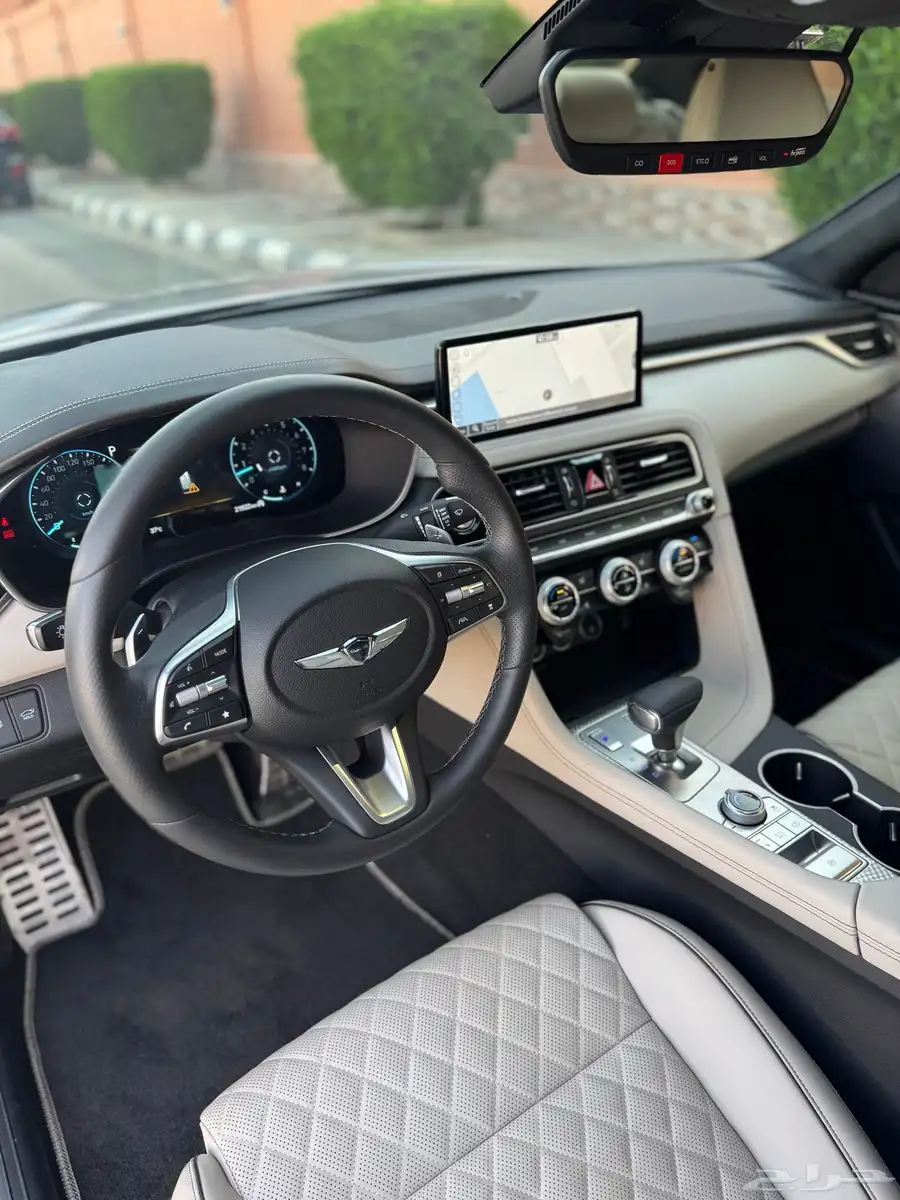 2023 جينسس G70 6 سلندر 12
