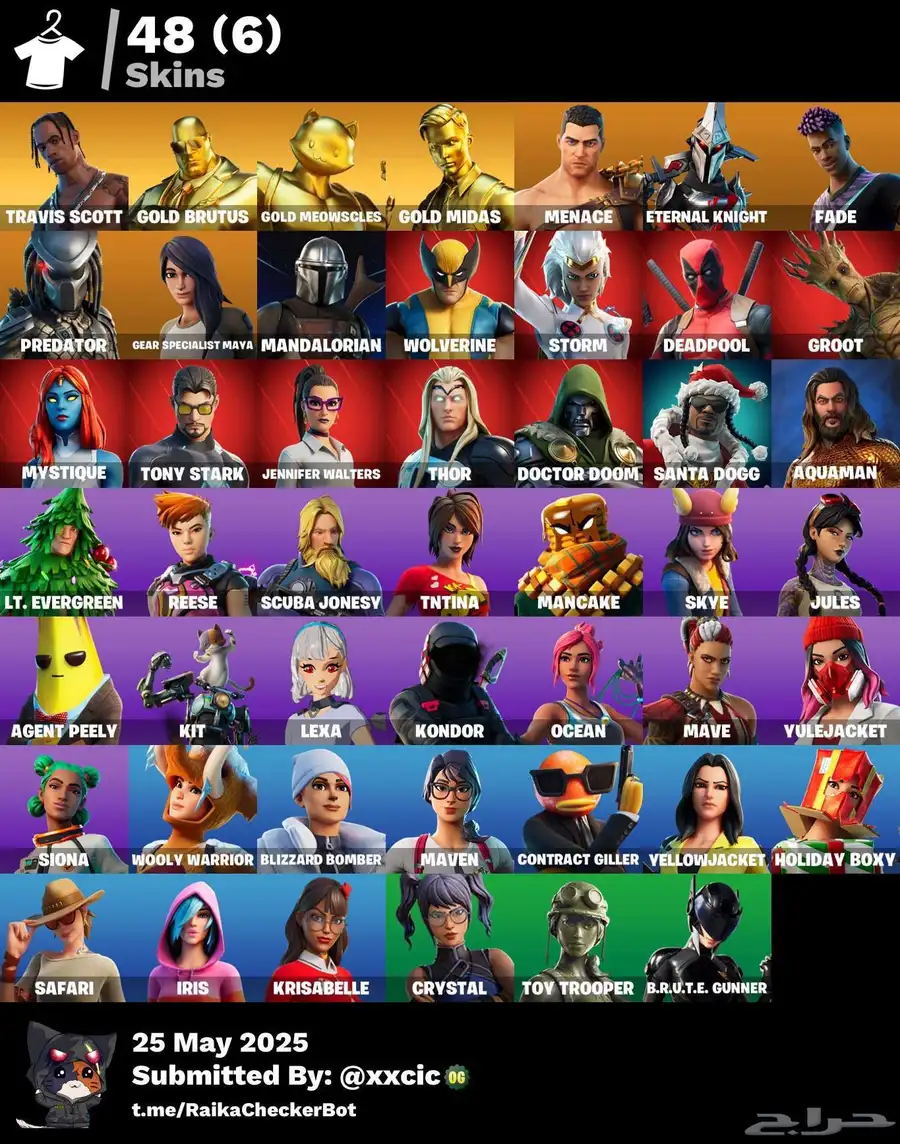 حساب فورت ترافس سكوت 0