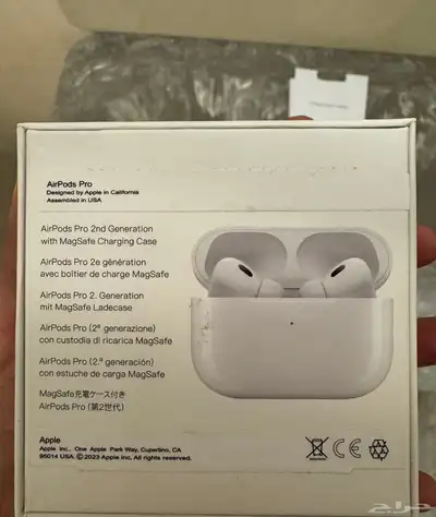 سماعات AirPods Pro 2 الجيل الثاني (USB-C) شبه جديدة 4