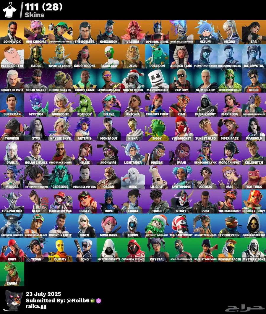 حساب فورت نايت index