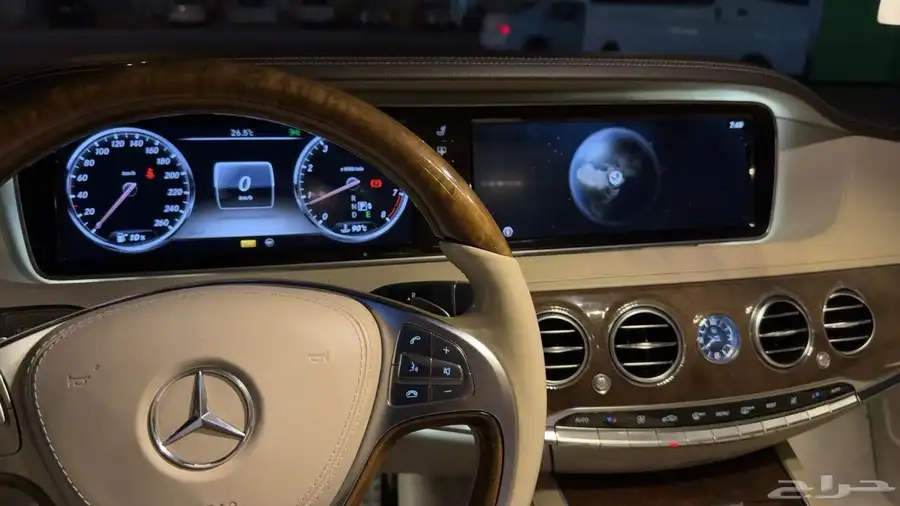 مرسيدس S500 2014 نظيف 14