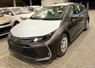 تويوتا كورلا 2025 استاندر 2.0 اصفار ( بأقل سعر ) 2