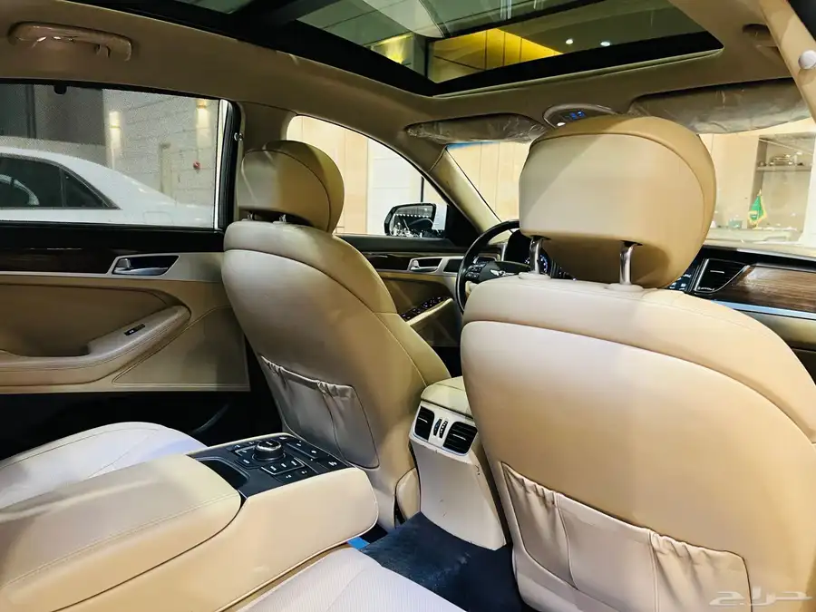 جنسيس 2018 G80 سعودى V6 بحاله ممتازه 12
