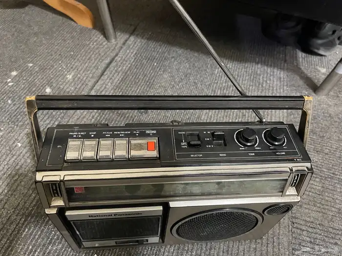 قديمك نديمك مسجل وراديو ناشونال قديم 1