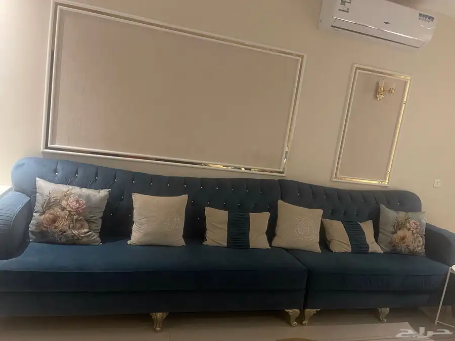 كورنر كوفي ايكيا شبه جديد بسعر مغري كنب شبه جديد 2