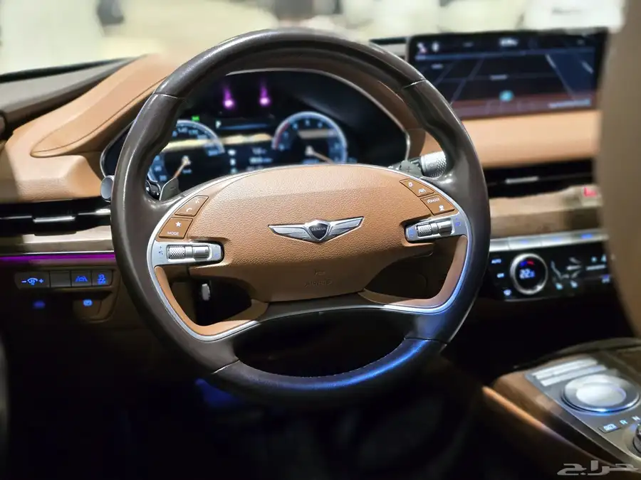 جينسس G80 V6 موديل 2021 بحاله الوكاله 15