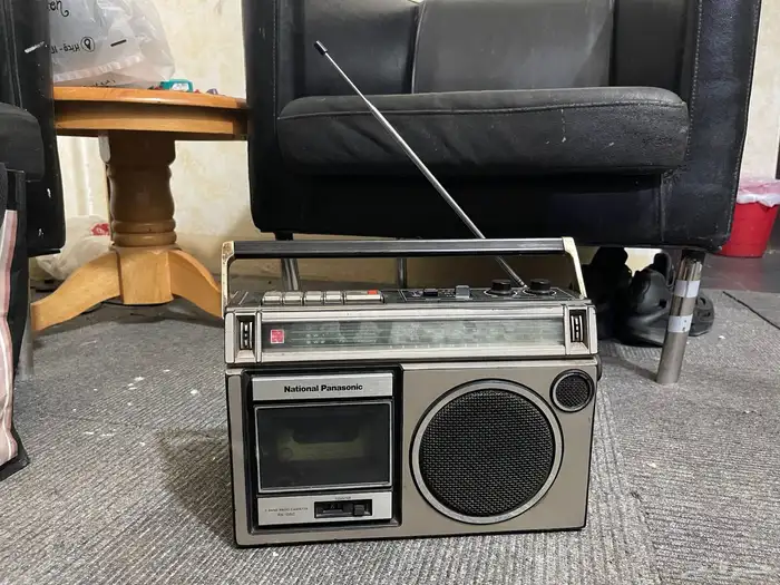 قديمك نديمك مسجل وراديو ناشونال قديم 0