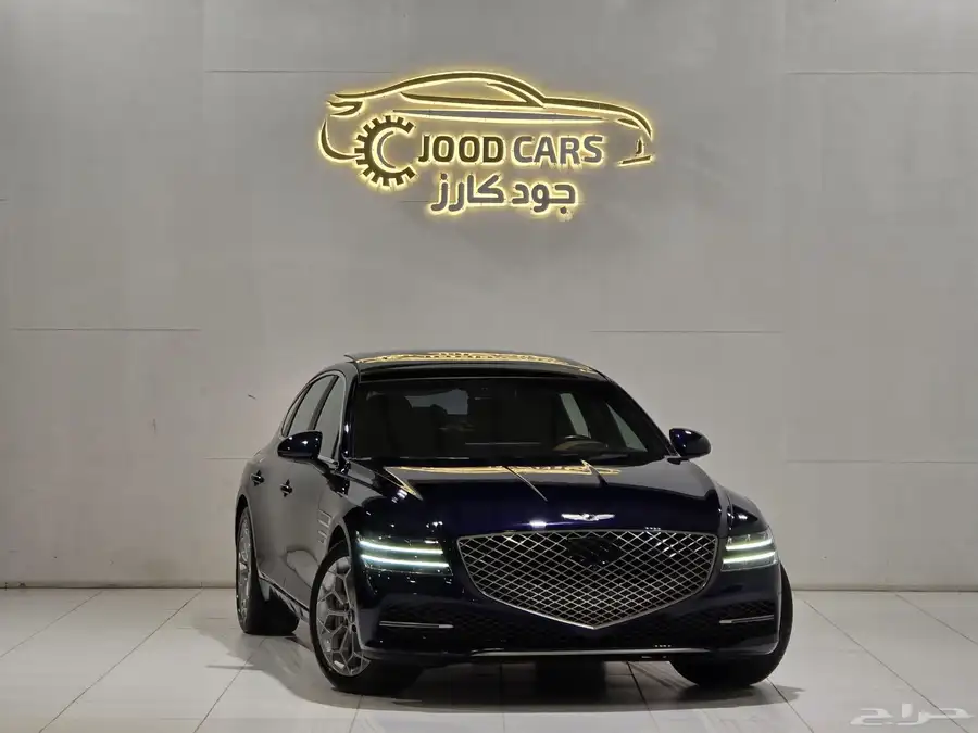 جينسس G80 V6 موديل 2021 بحاله الوكاله 0