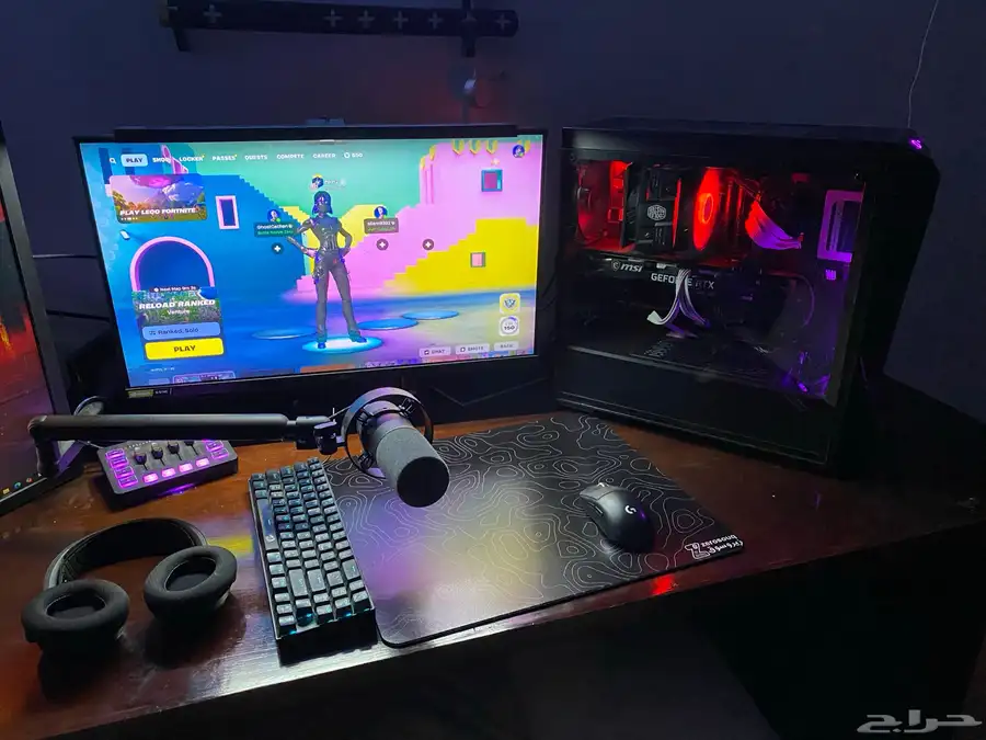 بيسي بي سي pc اخو الجديد ومعاه شاشه 190 هرتز 0