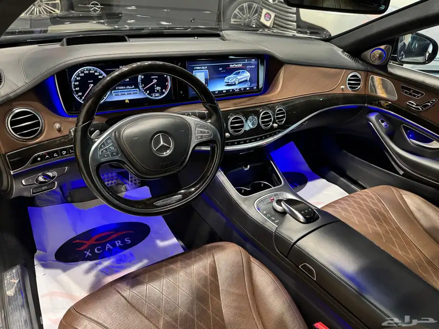 مرسيدس S600 موديل 2015م 10