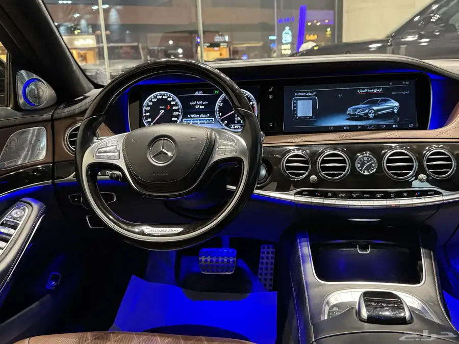 مرسيدس S600 موديل 2015م 12