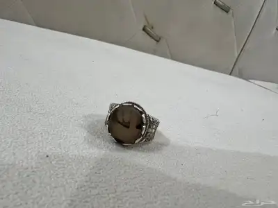 خاتم عقيق مكتوب فيه اسم الله نادر جدا لايوجد مثيل له طبيعي 2