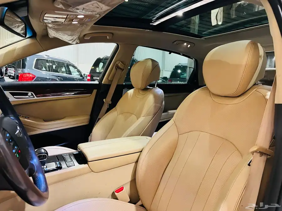 جنسيس 2018 G80 سعودى V6 بحاله ممتازه 15