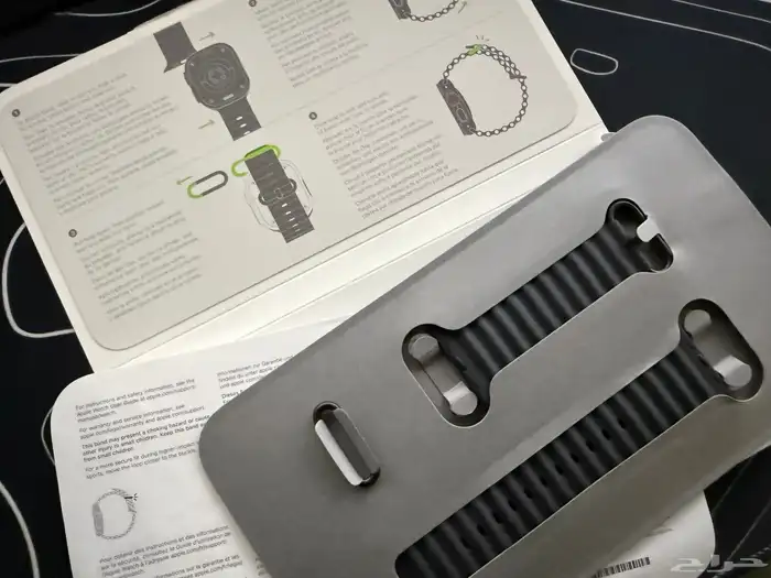 ساعة ابل الترا 2 أسود تيتانيوم   Apple Watch Ultra 2 8