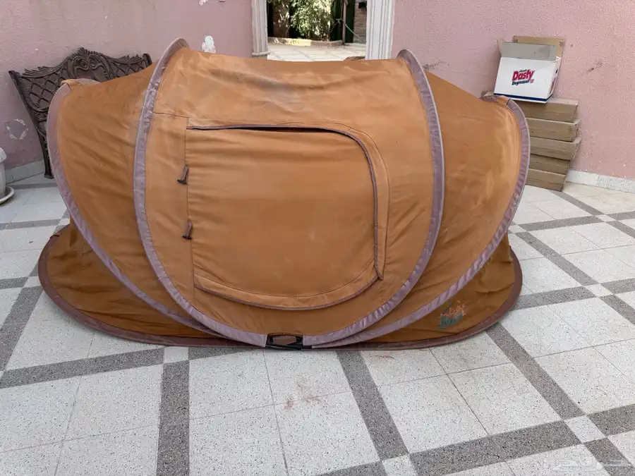خيمة برق الحيا   خيمة مبيت   تانكي ألمنيوم 20