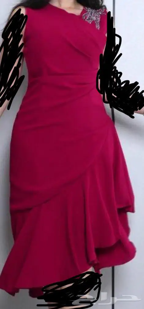 فستان فقط لبس ساعات قليله 3