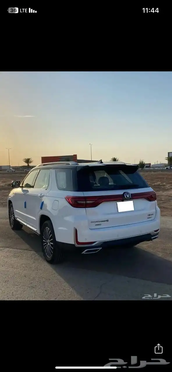 شانجان CS95 موديل 2021 ممشى قليل (17700 KM) 2