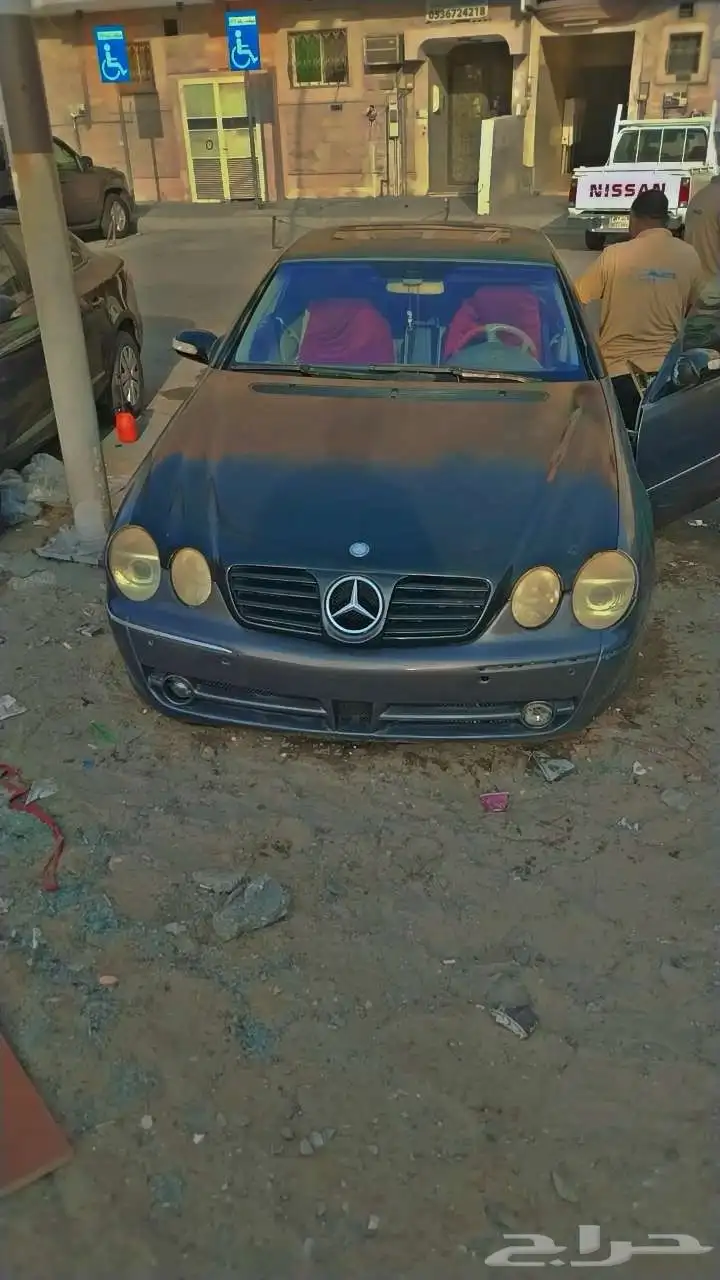 للبيع مع الوحه مرسيدس موديل 2003 4