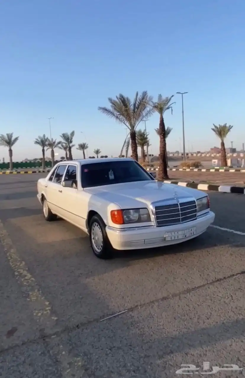 مرسيدس مديل 1991 للبيع الحجم 500 0