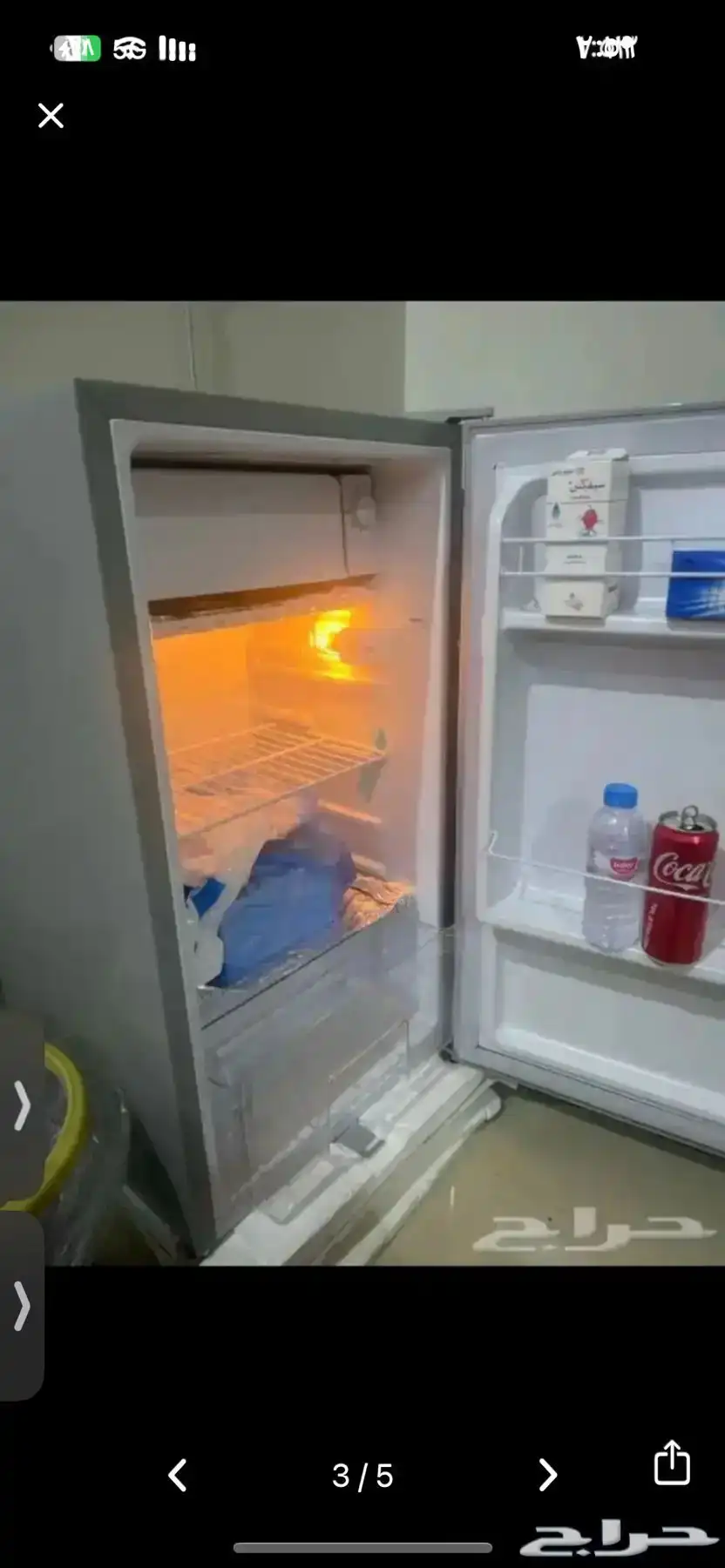 ثلاجه جديده استخدام بسيط فقط 2