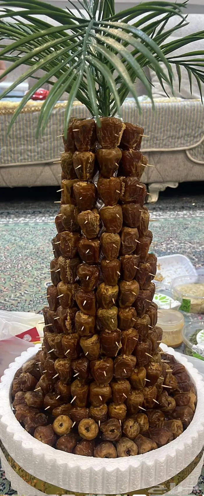 عمل ضيافه استقبال اكلات شعبيه تمور مشكله 2