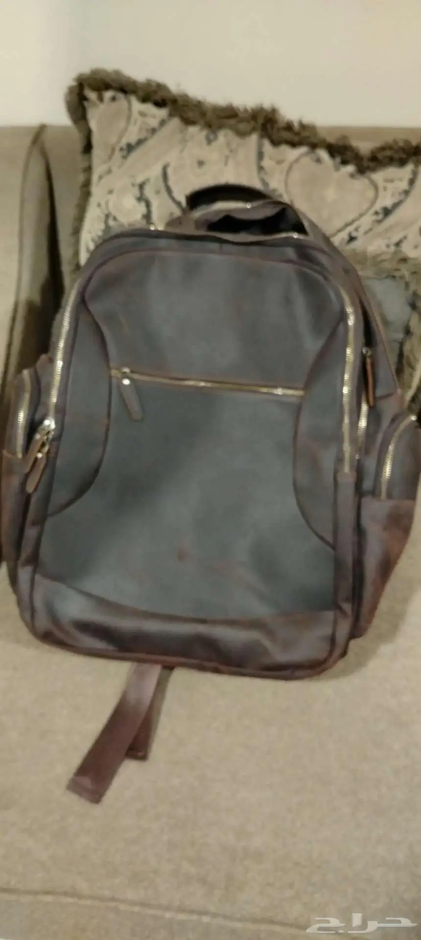 حقيبة ظهر جلدية جديدة 1
