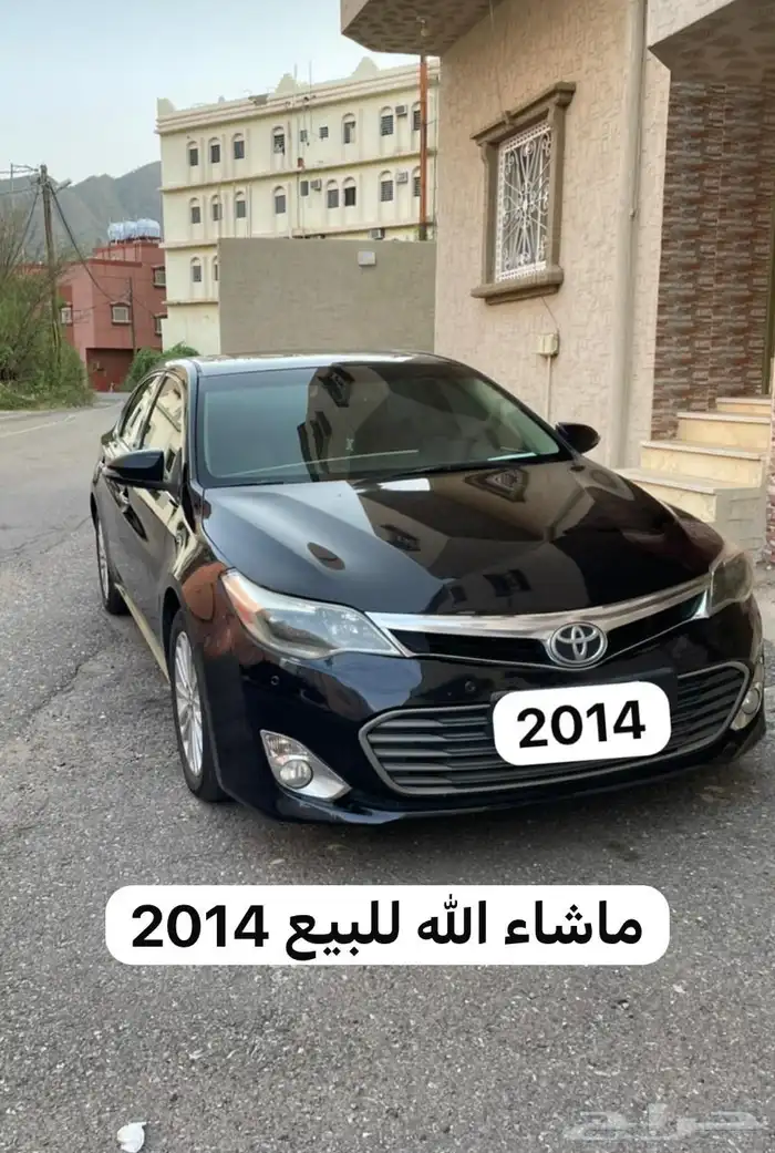 تويوتا افلون مديل 2014 لموتد السود 0
