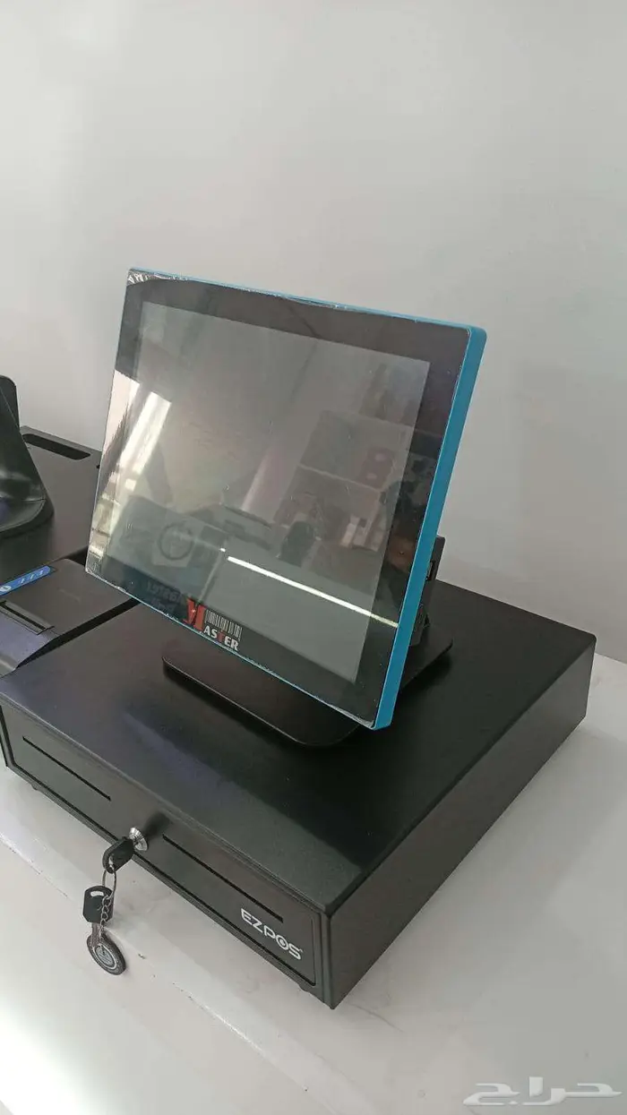 كاشير لمس مع درج وطابعة وبرنامج معتمد من الزكاة 3