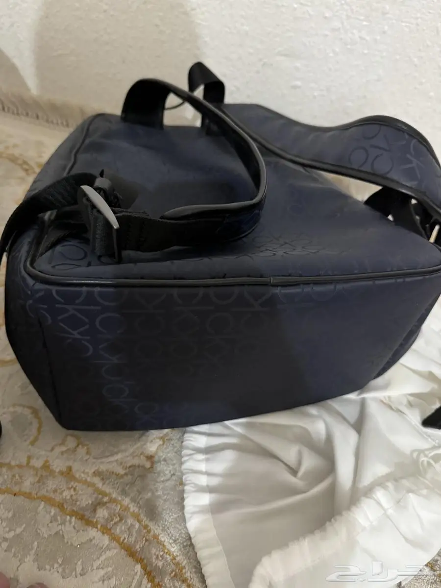 شنطة ظهر كالفن كلاين جلد كامل leather Calvin klein BackBag 1