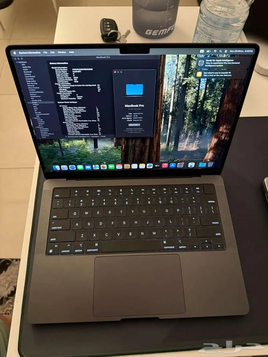 ماك بوك برو ام 3 برو ارخص سعر - Macbook pro m3 pro14 inch 3