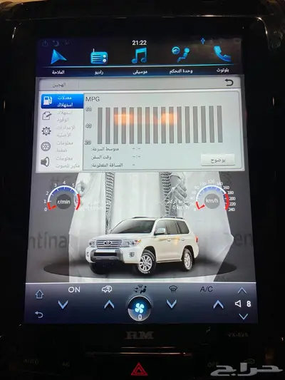 شاشة تسلا لاندكروزر GXR 4