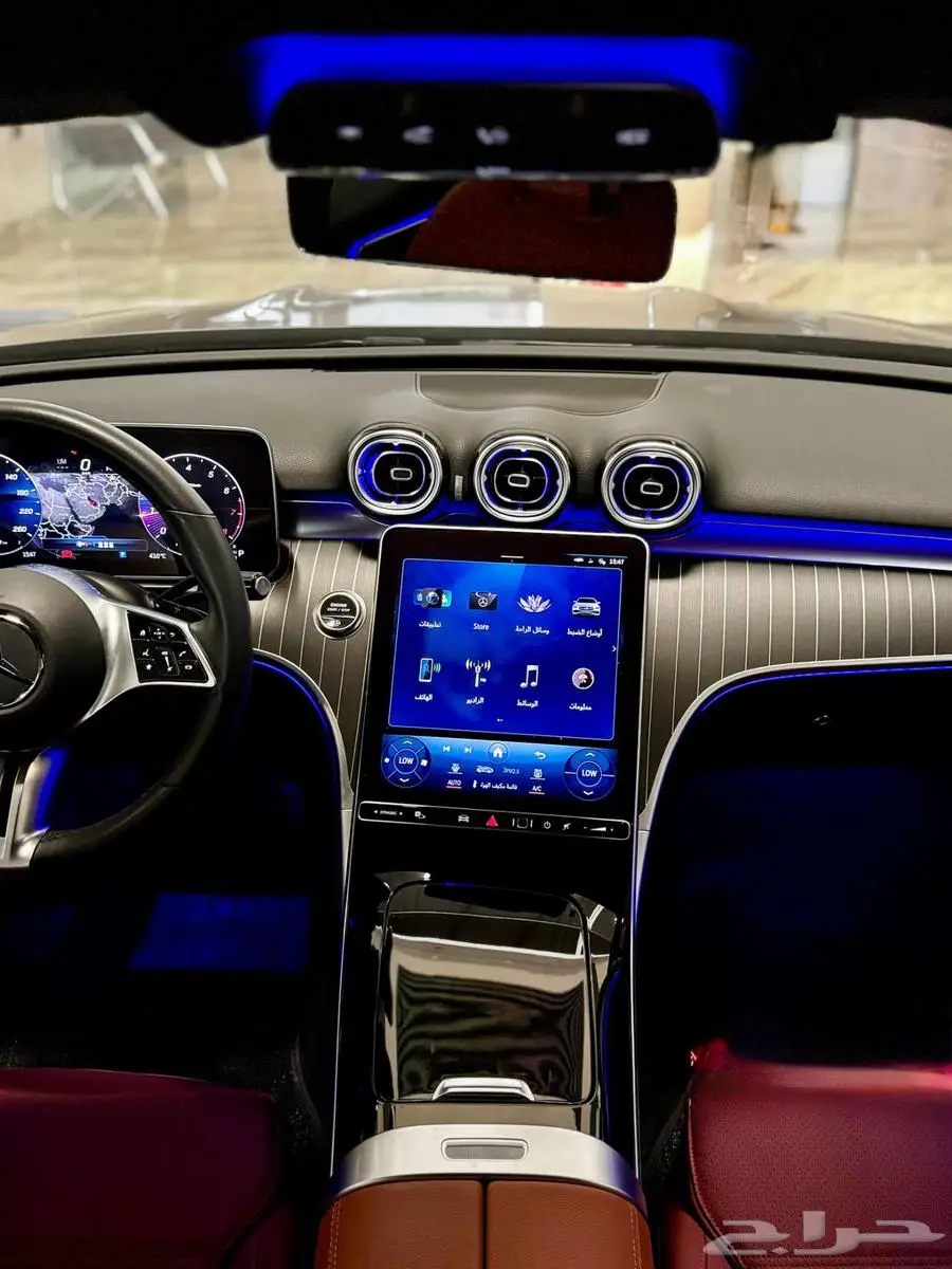 مرسيدس C300 2023 4matic- يوجد حماية PPF على السيارة بالكامل 10