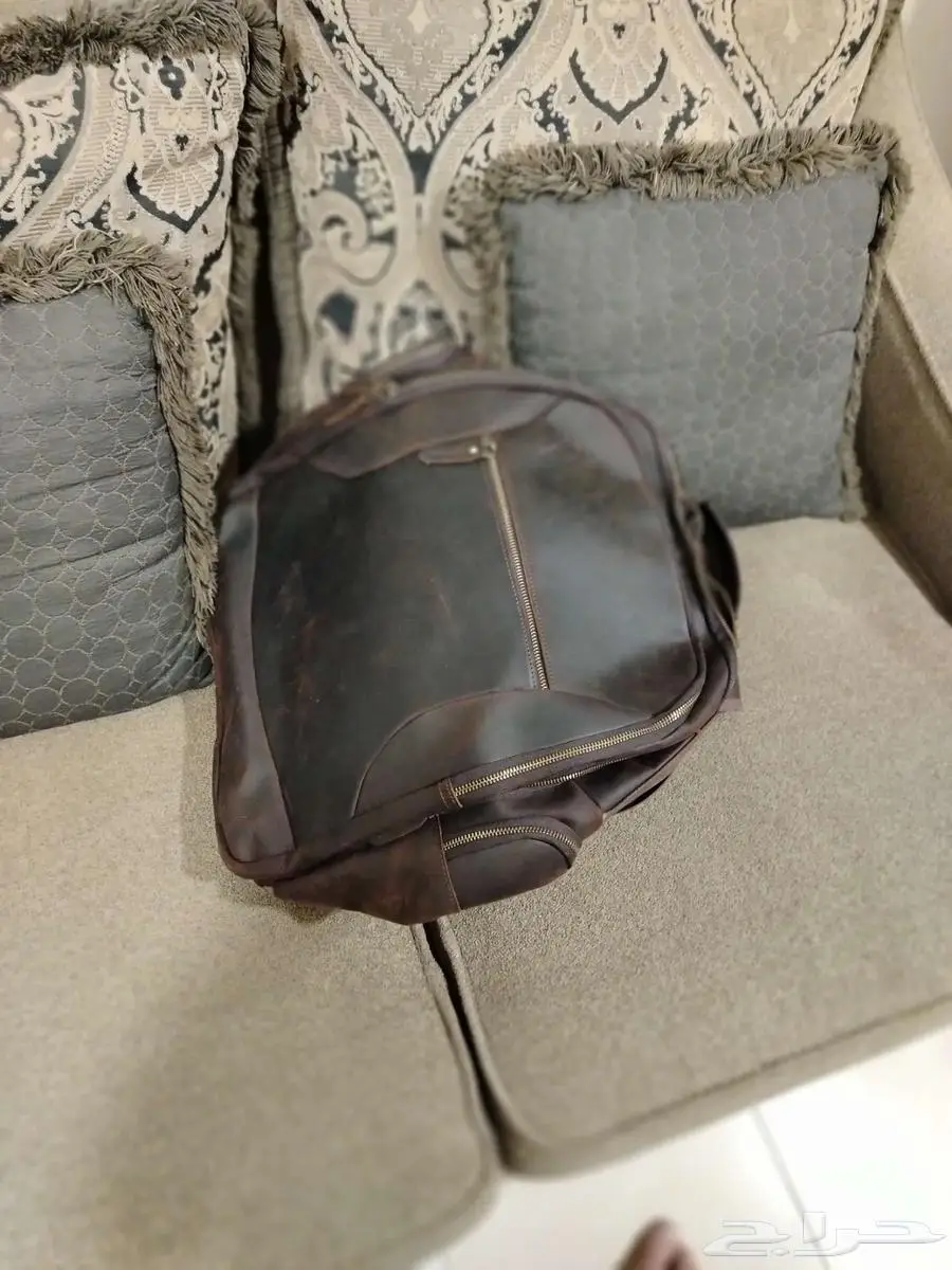 حقيبة ظهر جلدية جديدة 5