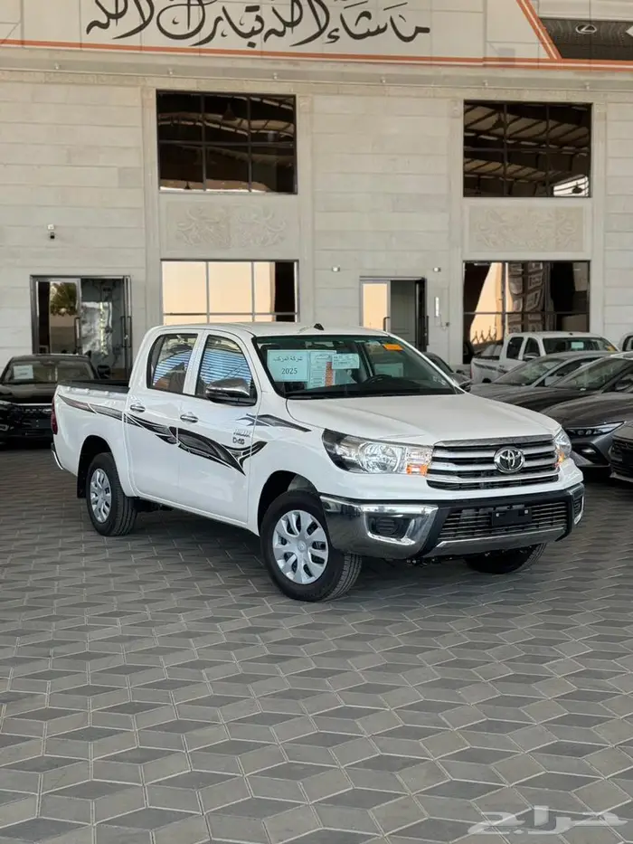 تويوتاهايلكس غمارتينGLديزل بدون دبل2025-91.500 0
