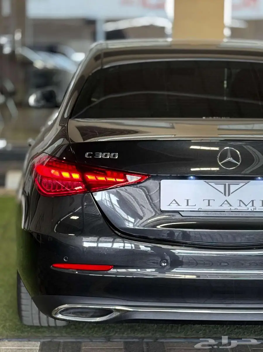 مرسيدس C300 2023 4matic- يوجد حماية PPF على السيارة بالكامل 7