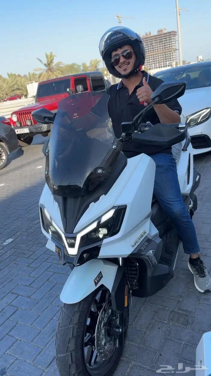عرض خاص علي دراجة sym 400 cc من مهدي بايك 19800 ريال 68