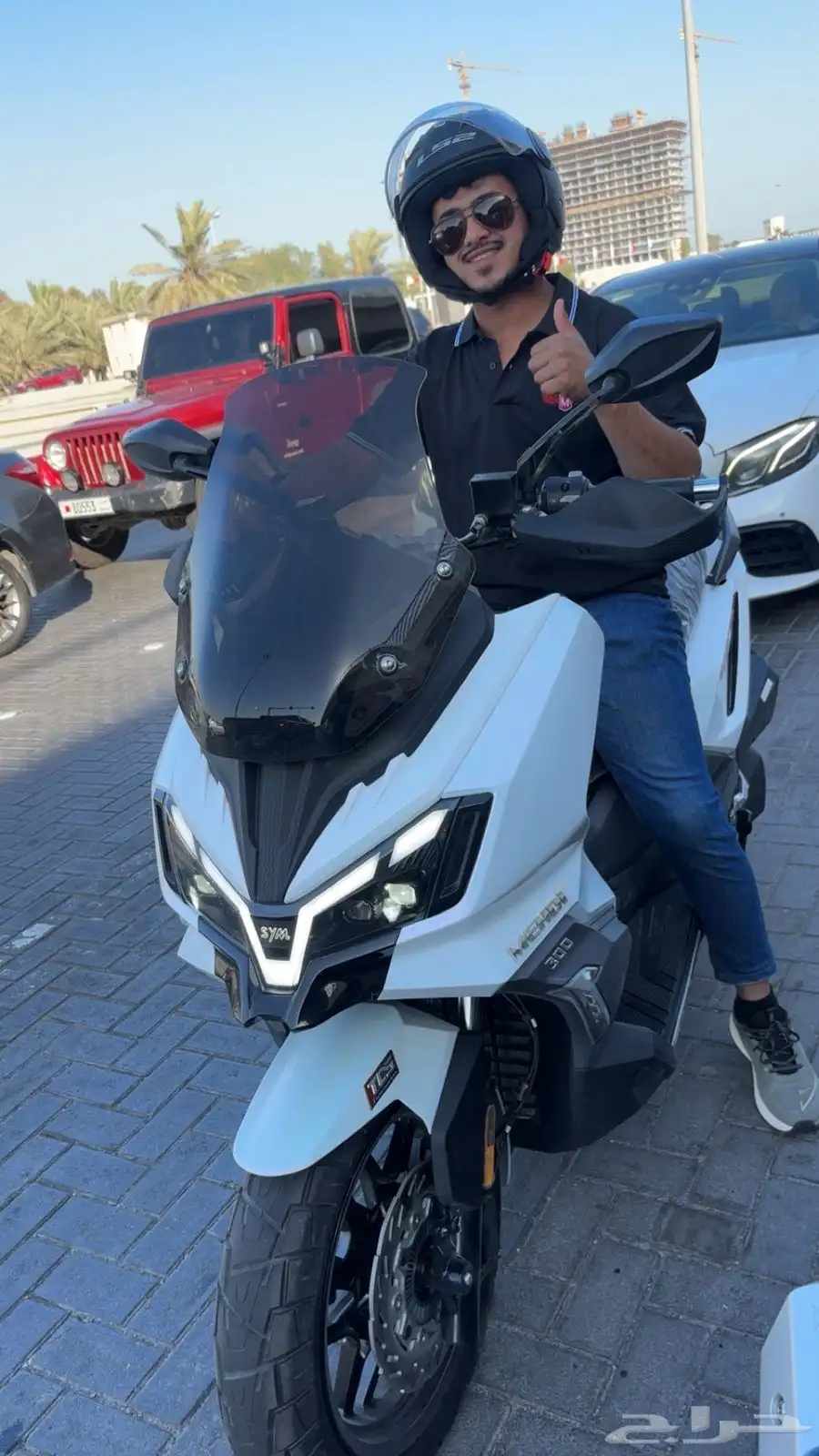 عرض خاص علي دراجة sym 400 cc من مهدي بايك 19800 ريال 68