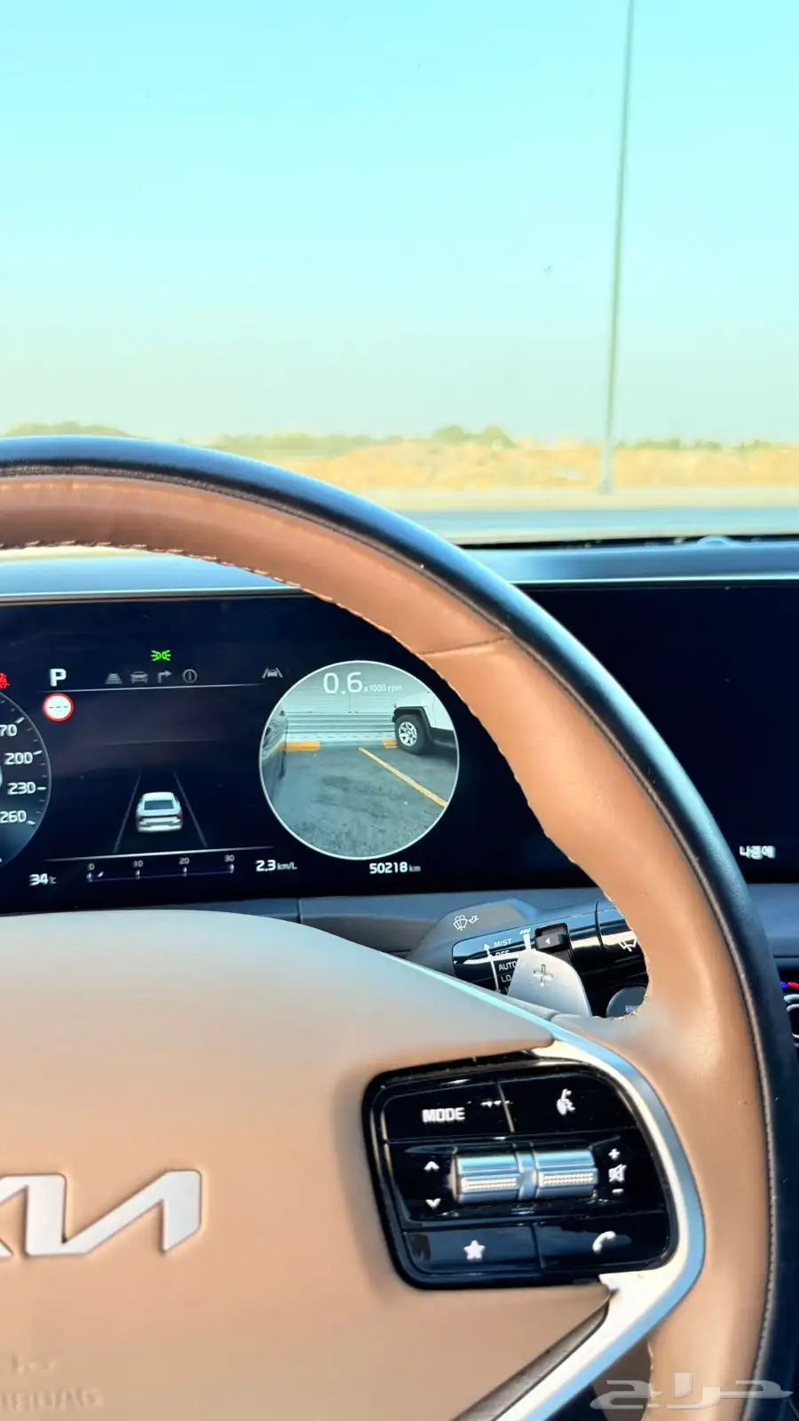 كيا k8 2022 ( بنزين v6) فل اوبشن بحالة الوكالة 14