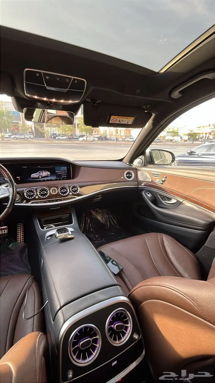 S class 2018 - 450 بحالة الوكالة 13