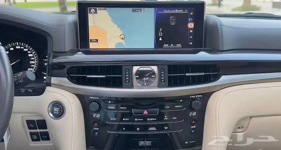 لكزس 2021 فل سعودي LX_570 ممشي قليل 22 ألف km 25