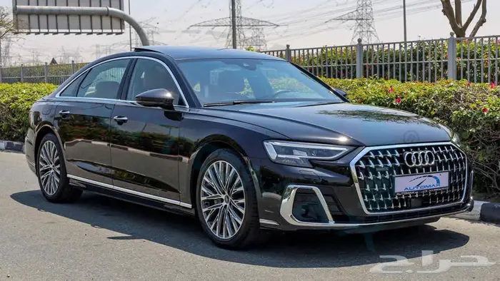 اودي A8 L 2024 خليجي مستعمل نظيف مع ضمان الوكيل 4