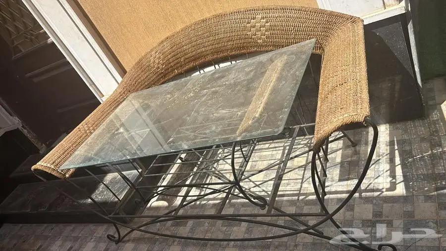 جلسة حديقة حديد 0