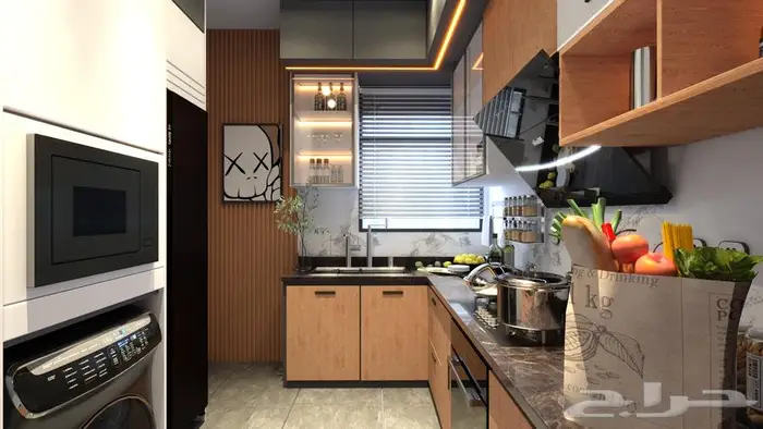 تصميم مطابخ ودواليب 3D حسب ذوقك واحتياجك 7