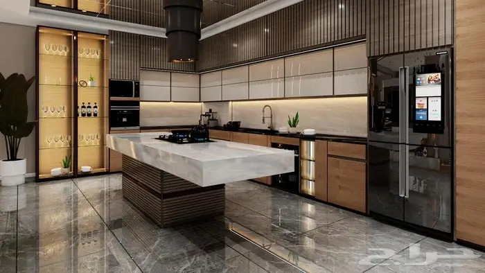 تصميم مطابخ ودواليب 3D حسب ذوقك واحتياجك 2