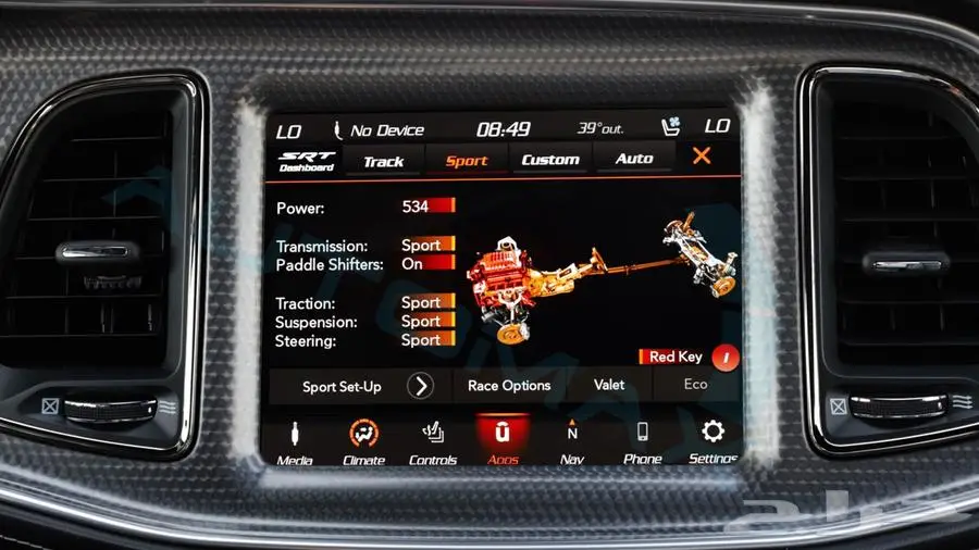 2022 دودج تشالنجر هيلكات SRT 6.2L سوبرتشارج أصفار مع ضمان 19
