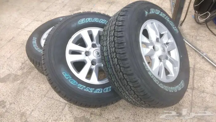 جنوط برادو لكزس Gx وكالة مع كفرات او بدون 28