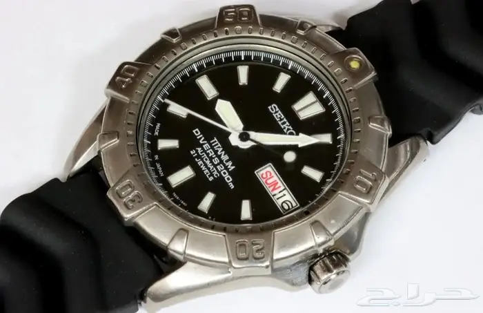 ساعة سيكو تيتانيوم بدون وزن الاصلية تماتيكية 1